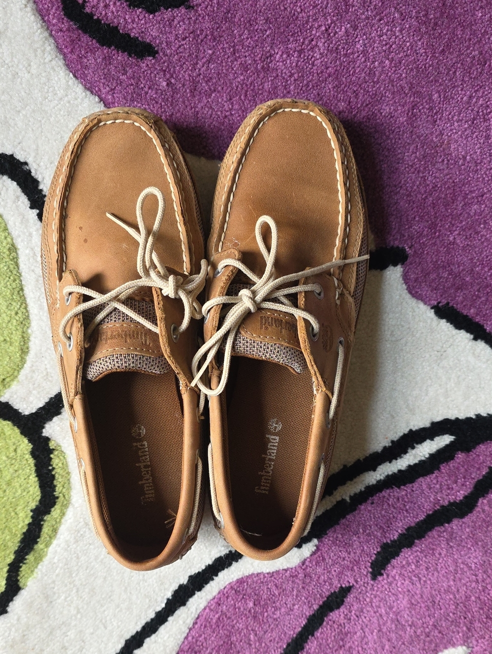 Timberland Women’s Brown Leather Boat Shoes